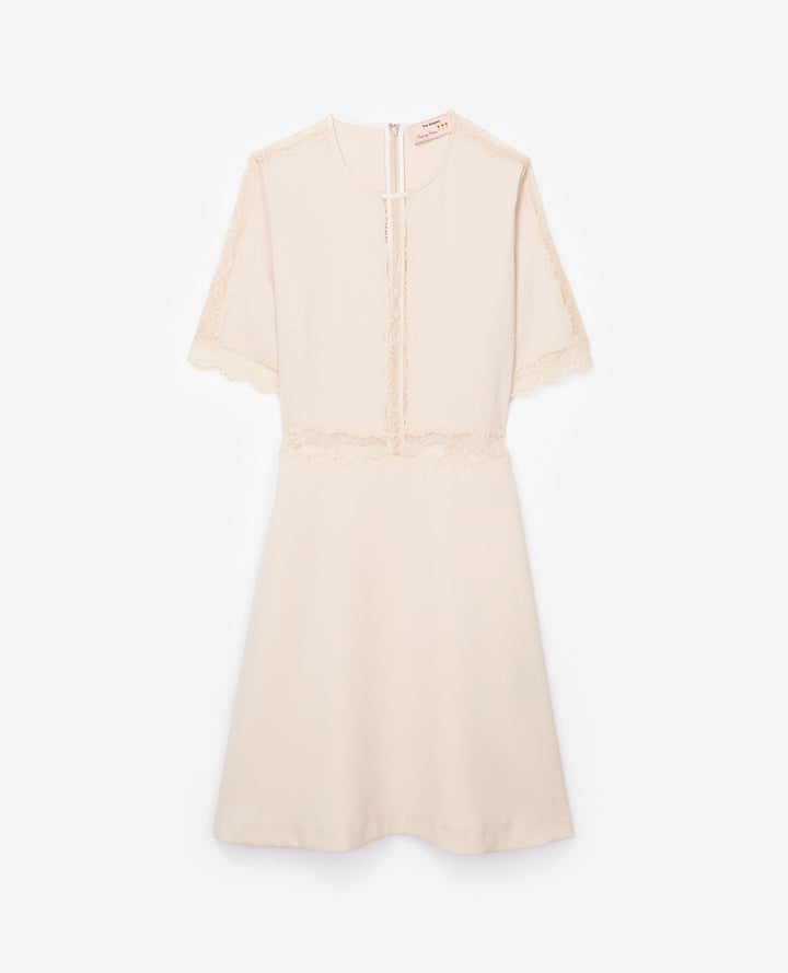 Robe Courte Beige - Taille XS/34