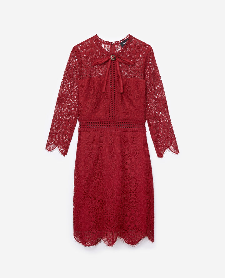 Robe Courte Bordeaux - Taille S/36
