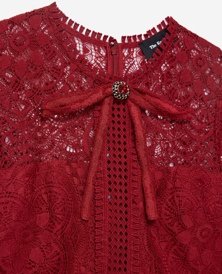 Robe Courte Bordeaux - Taille S/36