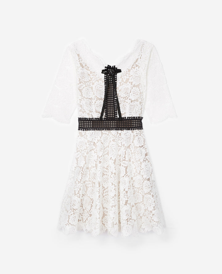 Robe Courte Beige - Taille XS/34