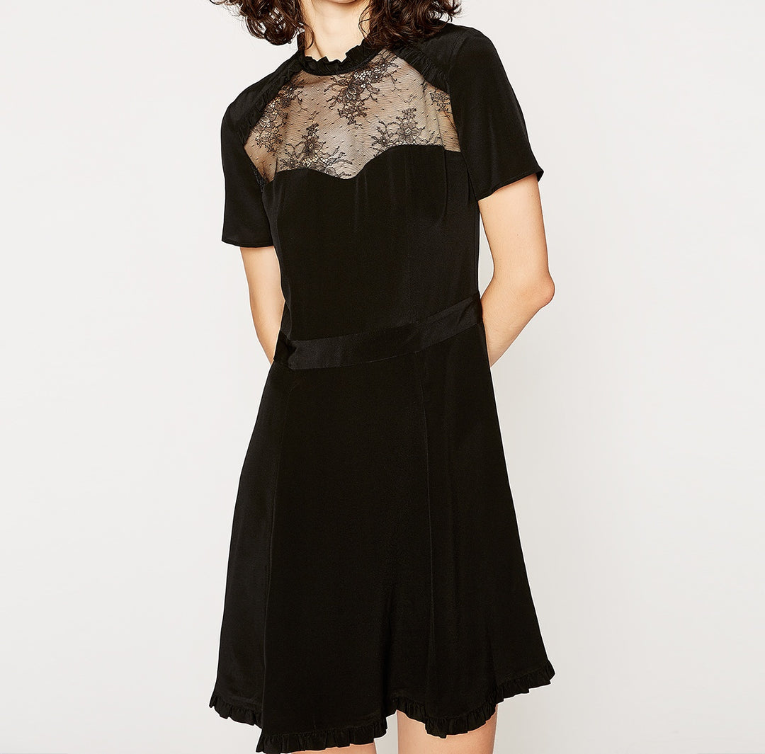 Robe Courte Noire - Taille XXS/32
