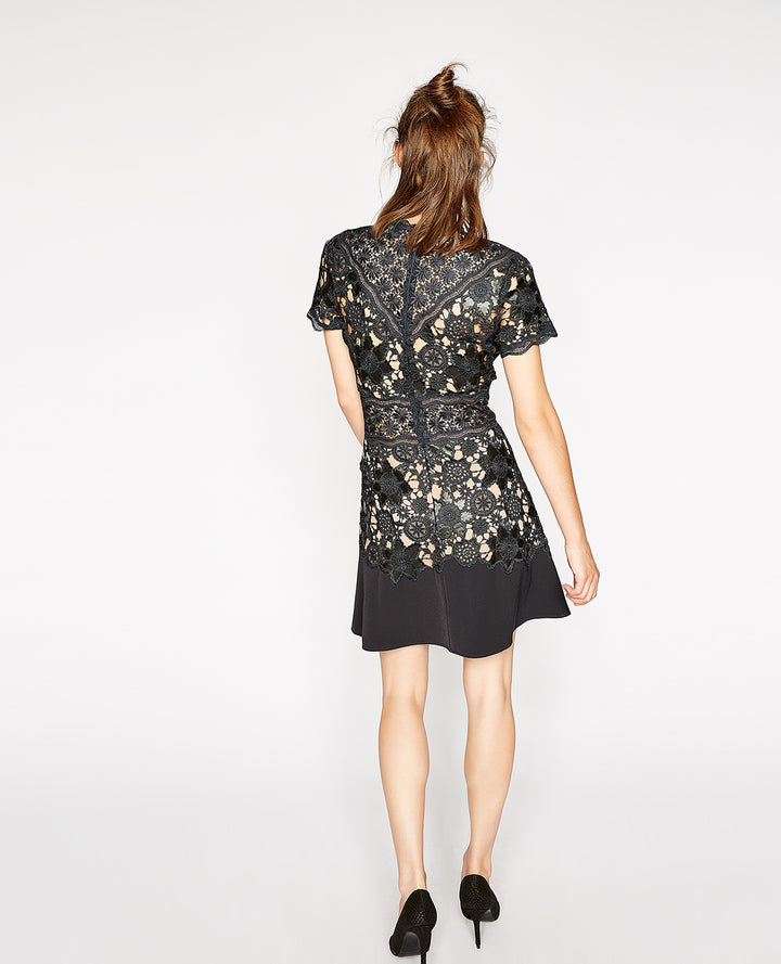 Robe Courte Bleue - Taille S/36