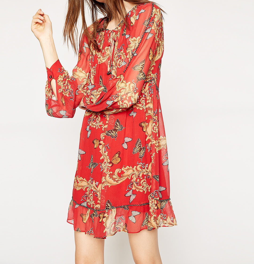 Robe Courte Rouge - Taille S/36