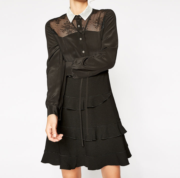 Robe Courte Noire - Taille XS/34