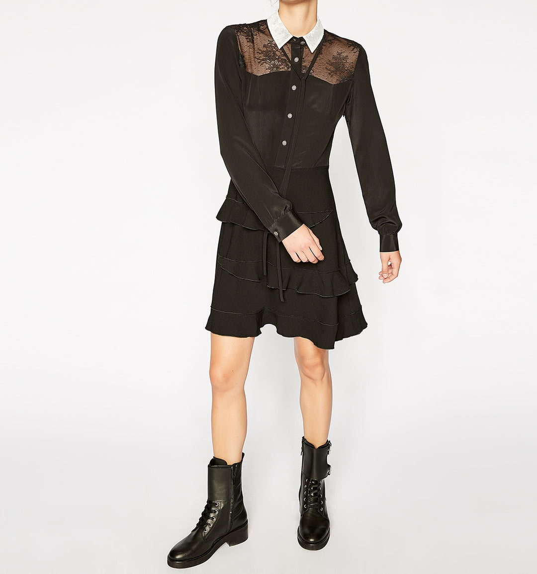 Robe Courte Noire - Taille XS/34