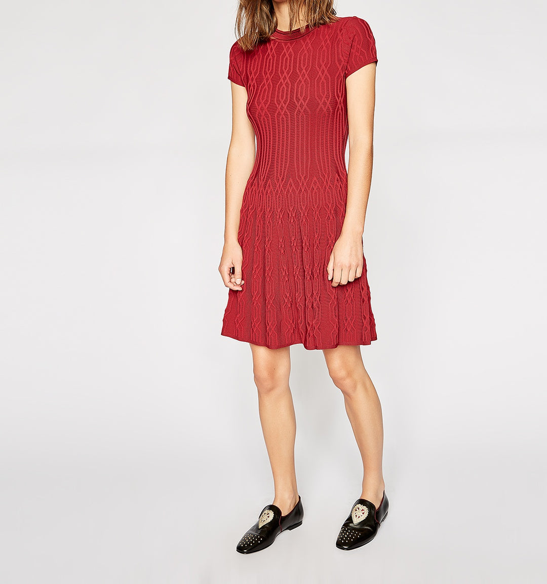 Robe Courte Rouge - Taille M/38