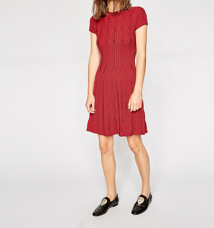 Robe Courte Rouge - Taille M/38