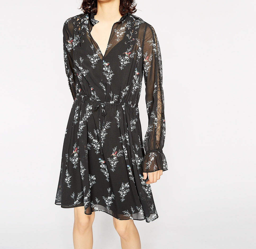 Robe Courte Noire - Taille XS/34