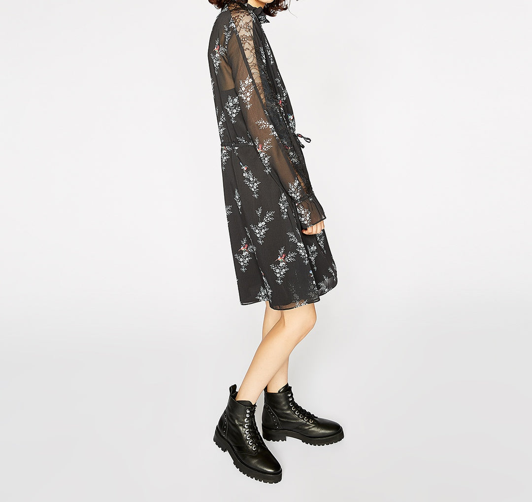Robe Courte Noire - Taille XS/34