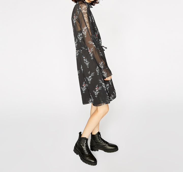 Robe Courte Noire - Taille XS/34