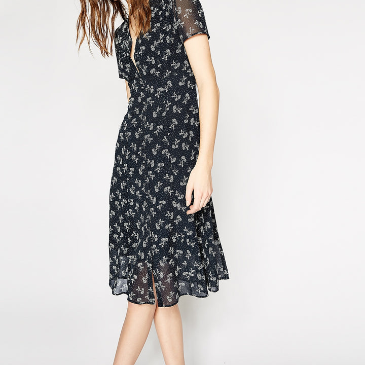 Robe Courte Bleue - Taille S/36