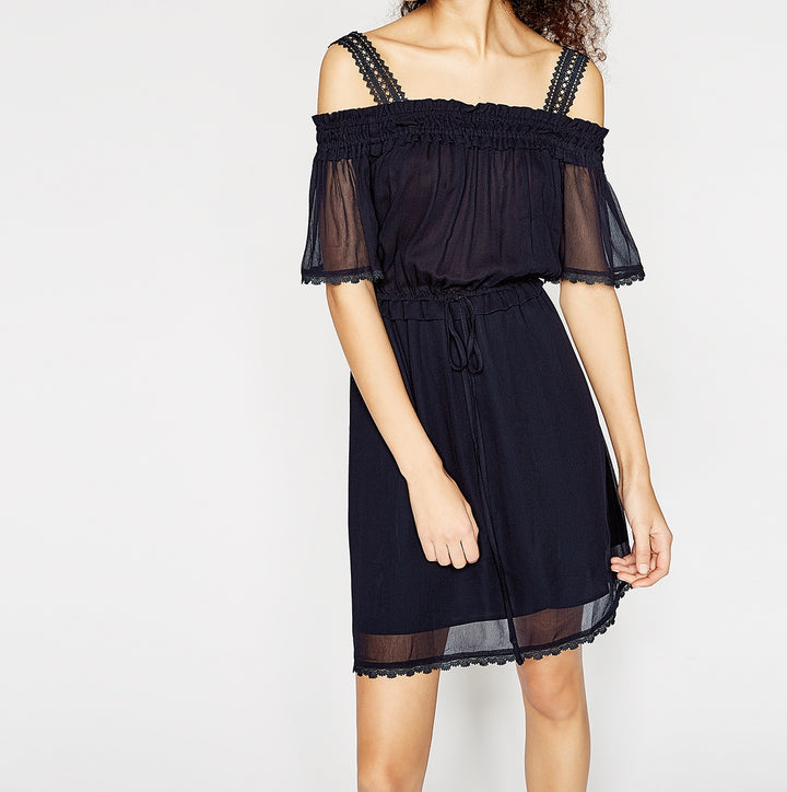 Robe Courte Bleue - Taille M/38