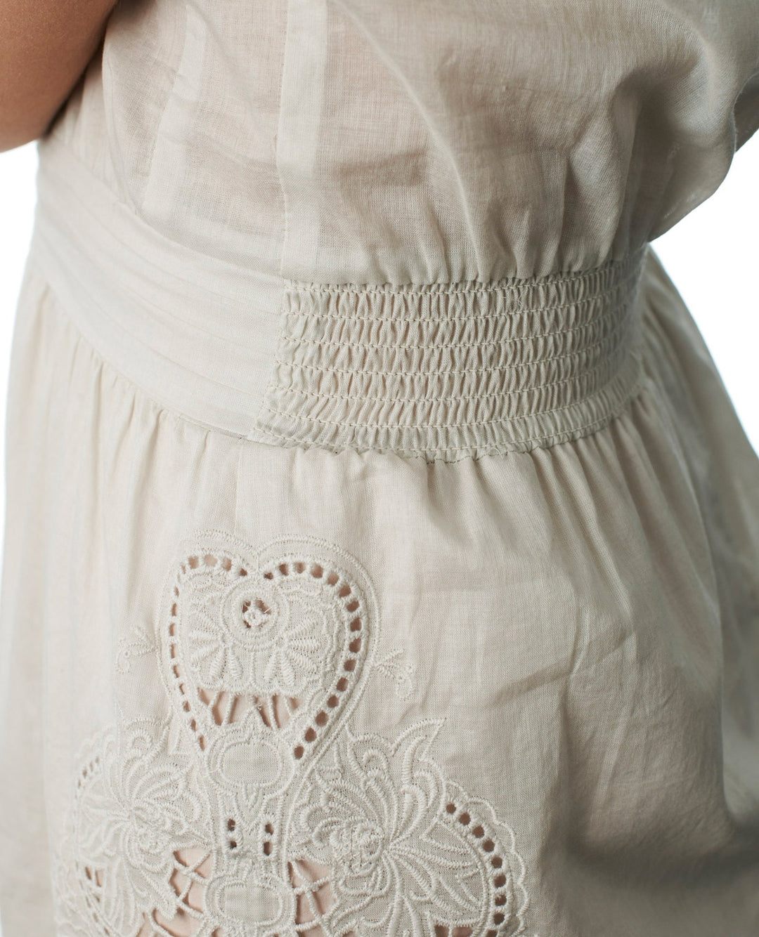 Robe Courte Beige - Taille M/38