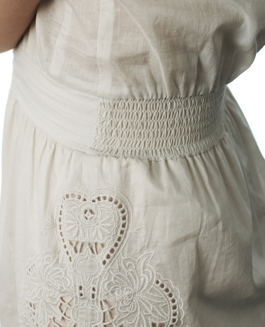 Robe Courte Beige - Taille M/38