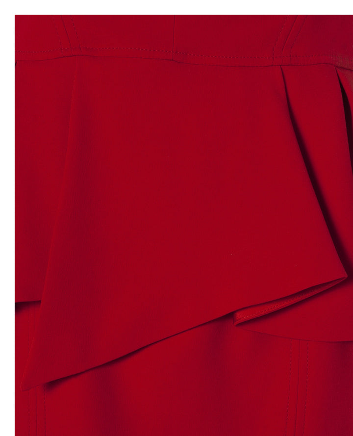 Robe Courte Rouge - Taille XS/34