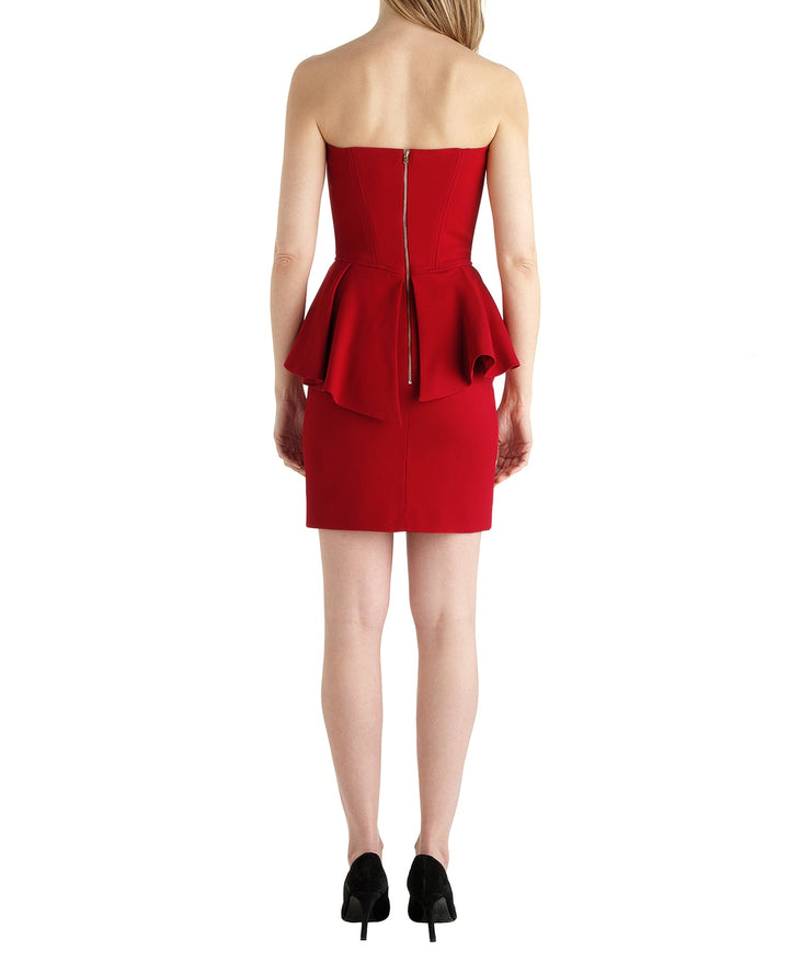 Robe Courte Rouge - Taille XS/34