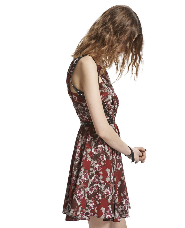 Robe Courte Bordeaux - Taille M/38