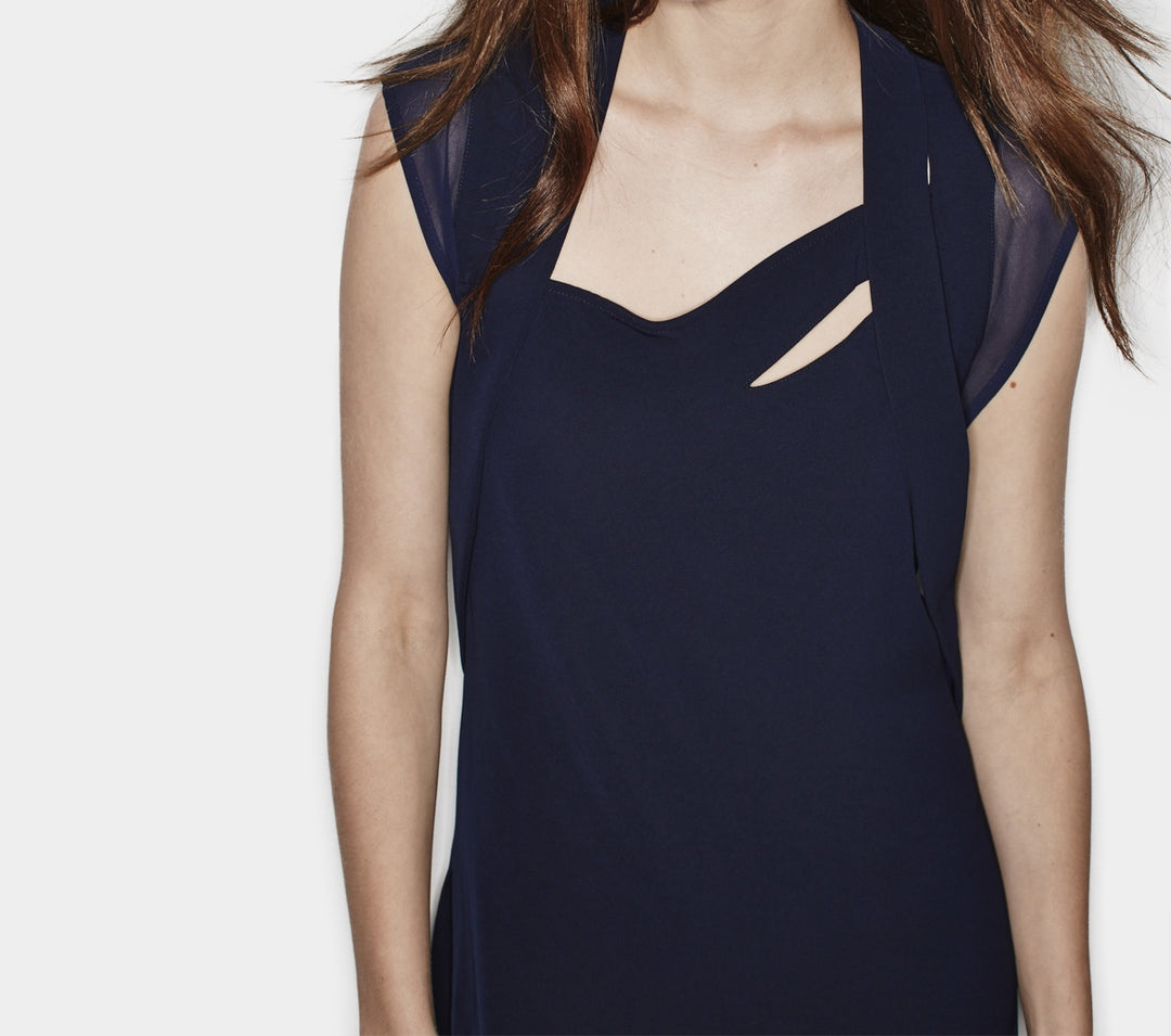 Robe Courte Bleue - Taille XS/34