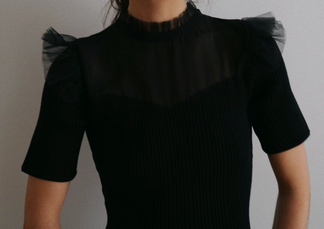 Robe Courte Noire - Taille S/36