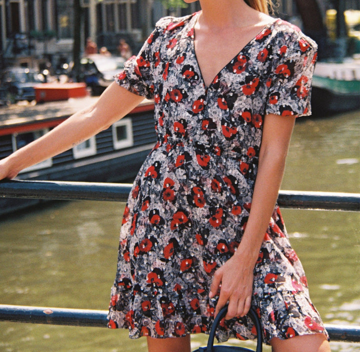 Robe Courte Grise - Taille M/38