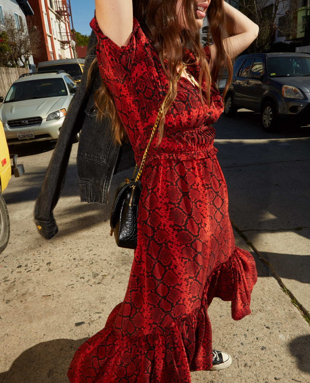 Robe Courte Rouge - Taille S/36