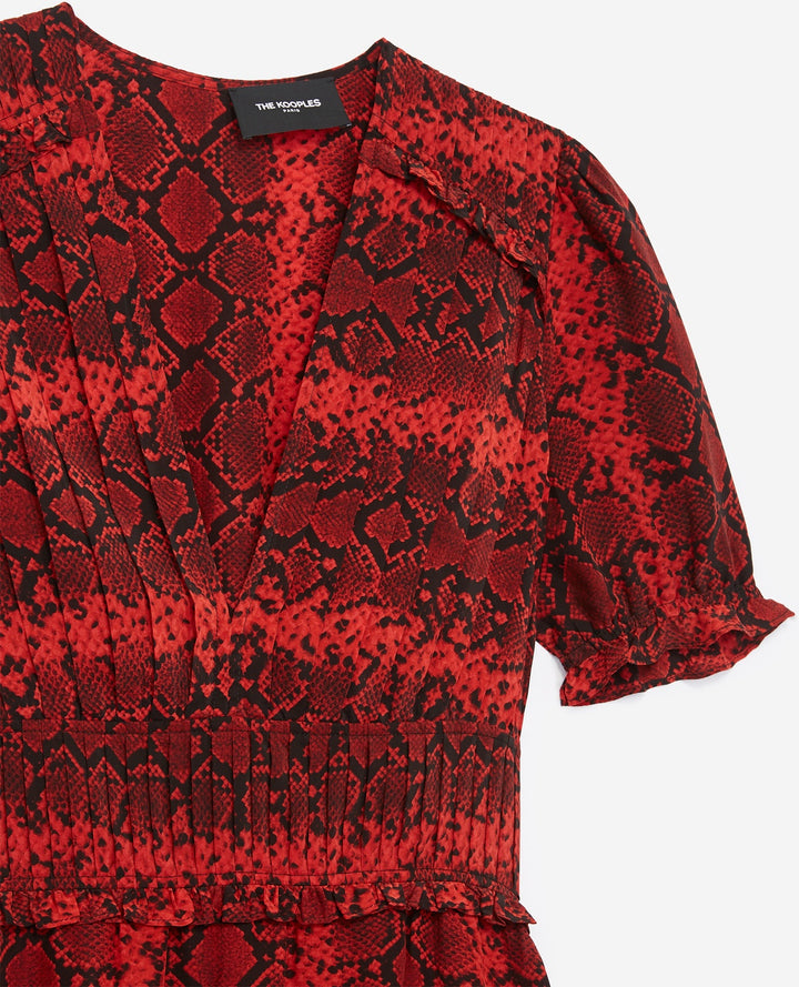 Robe Courte Rouge - Taille S/36