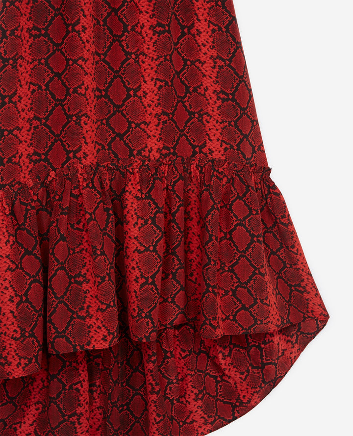 Robe Courte Rouge - Taille S/36