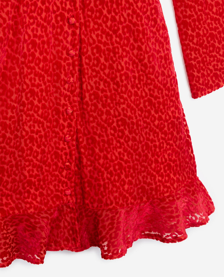 Robe Courte Rouge - Taille S/36