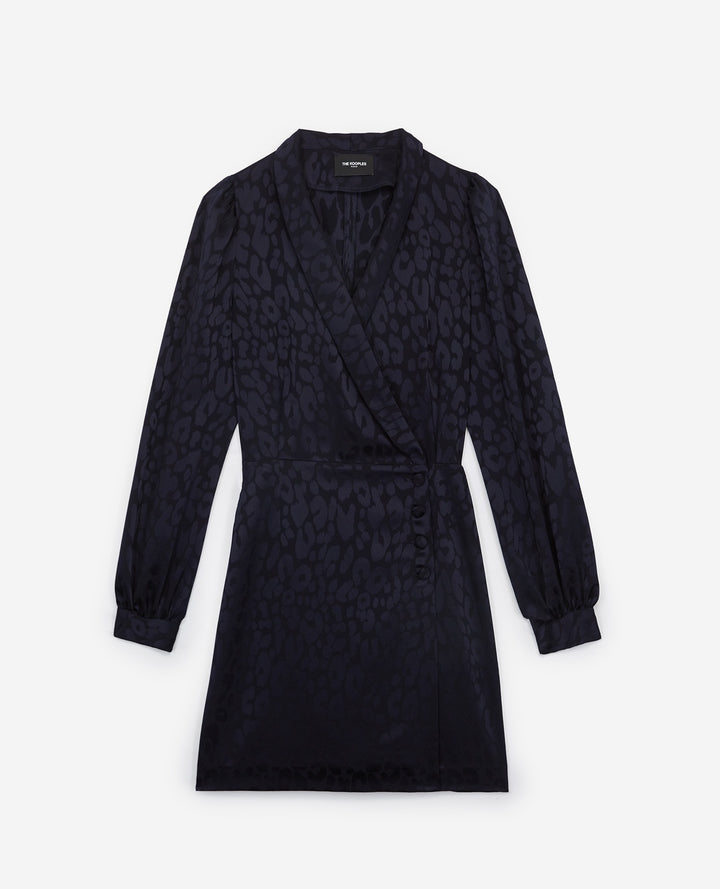 Robe Courte Bleue - Taille L/40