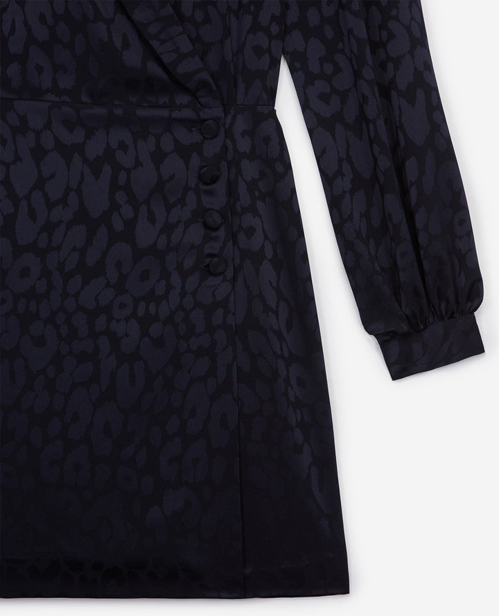 Robe Courte Bleue - Taille L/40