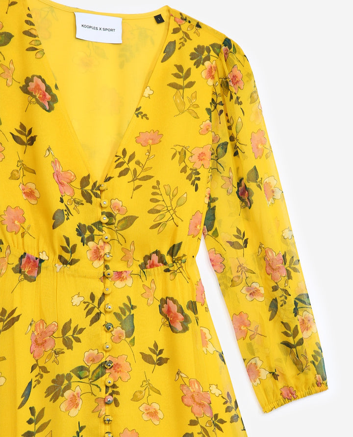 Robe Courte Jaune - Taille S/36