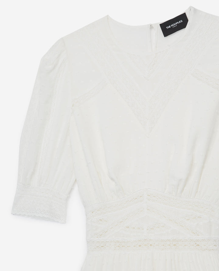 Robe Courte Beige - Taille S/36