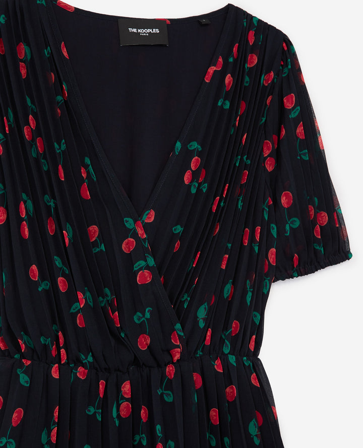 Robe Courte Bleue - Taille L/40