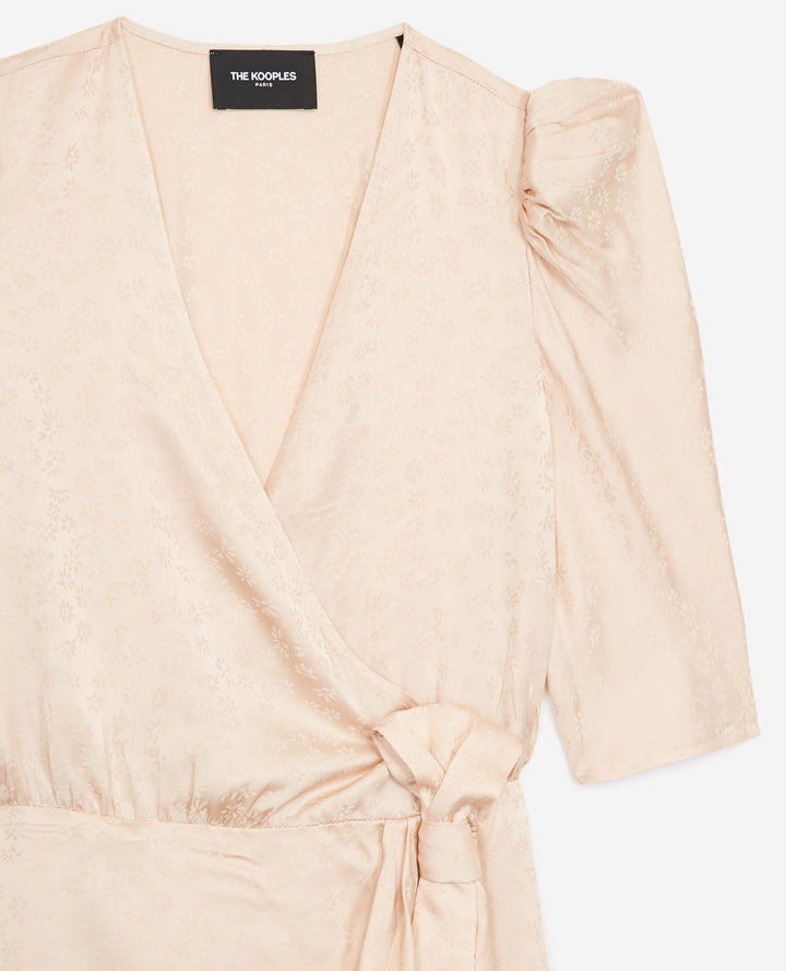 Robe Courte Beige - Taille M/38
