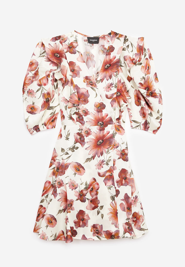 Robe Courte Beige - Taille L/40