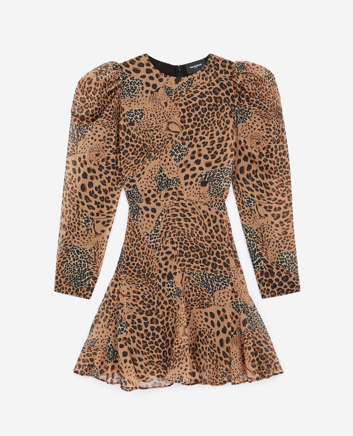 Robe Courte Marron - Taille S/36