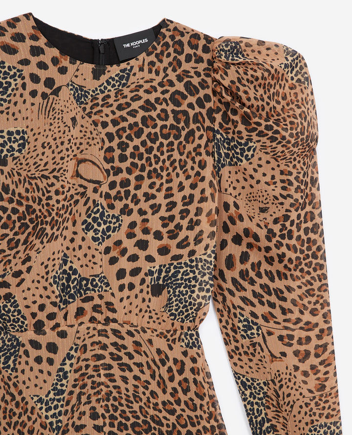 Robe Courte Marron - Taille S/36