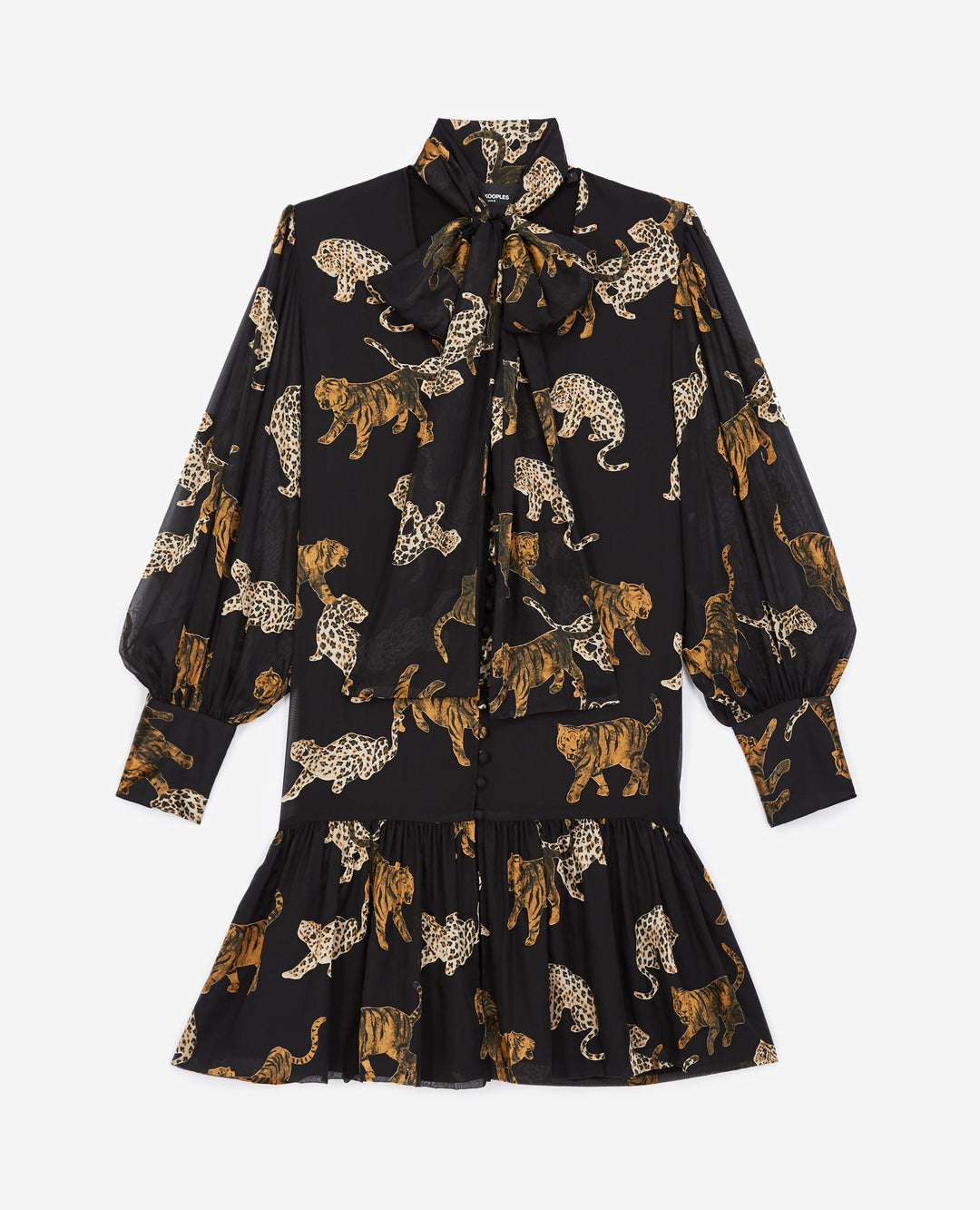 Robe Courte Marron - Taille S/36