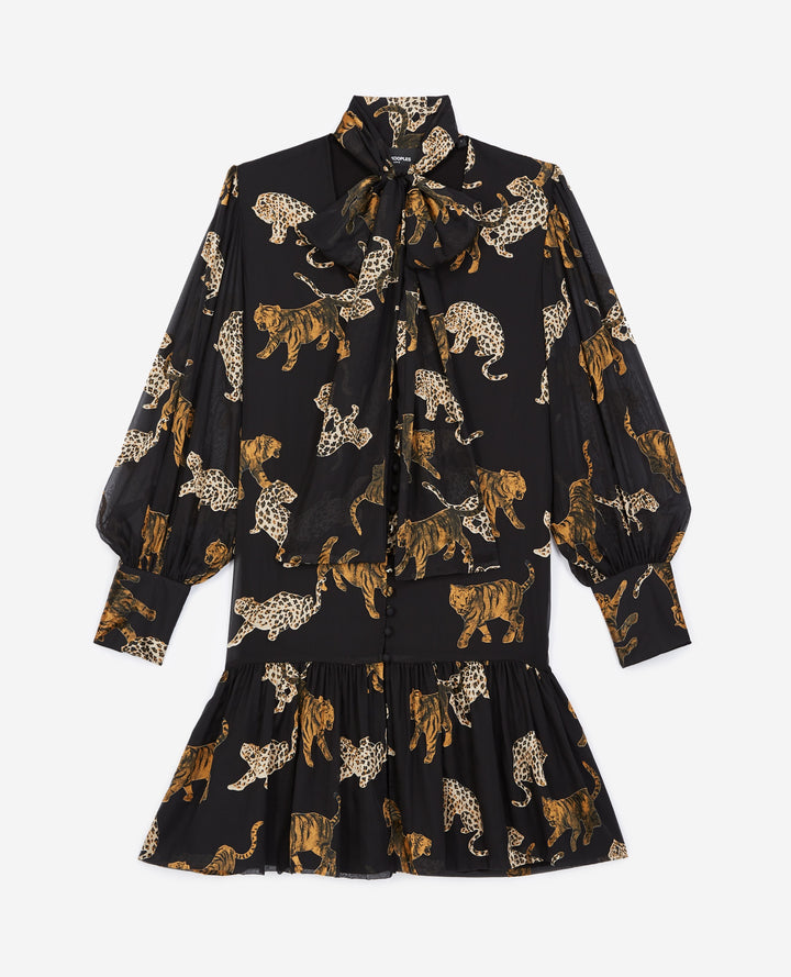 Robe Courte Marron - Taille S/36