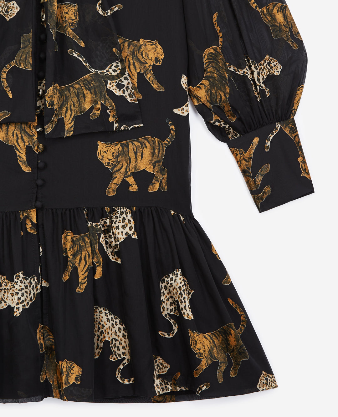 Robe Courte Marron - Taille S/36