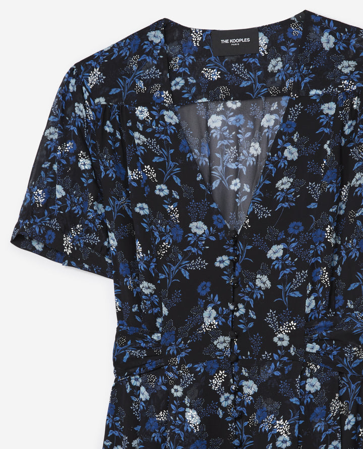 Robe Courte Bleue - Taille M/38