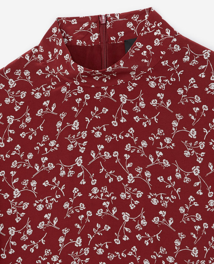 Robe Courte Bordeaux - Taille XS/34