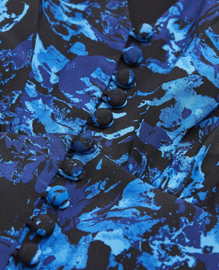 Robe Courte Bleue - Taille M/38