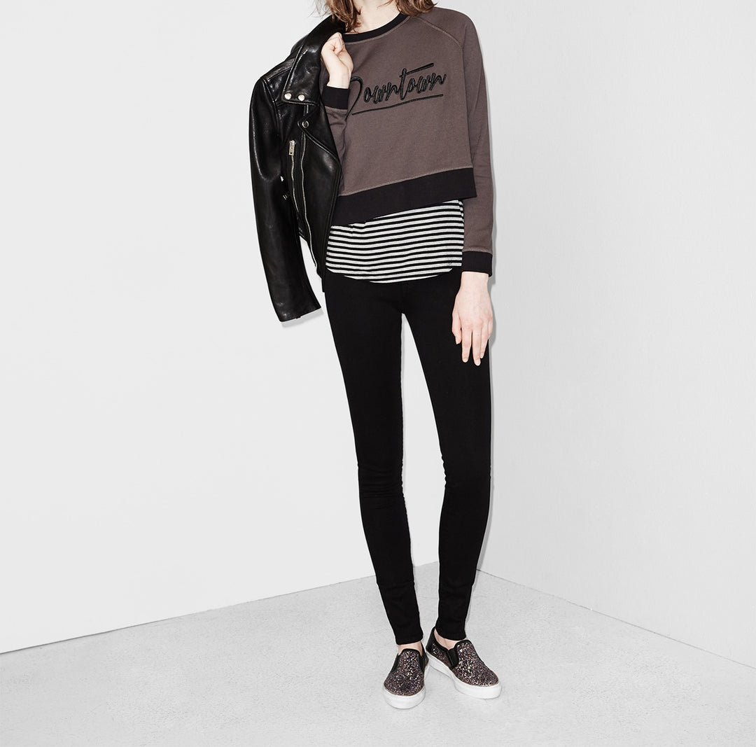 Sweat Noir - Taille XS/34