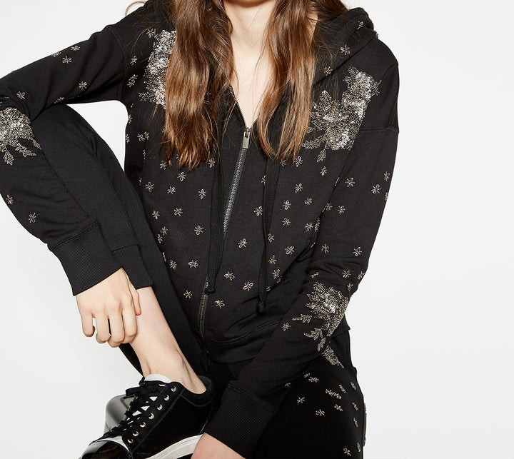 Sweat Noir - Taille S/36