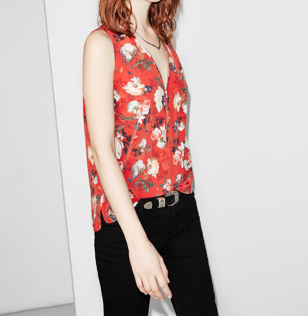 Top Rouge - Taille S/36