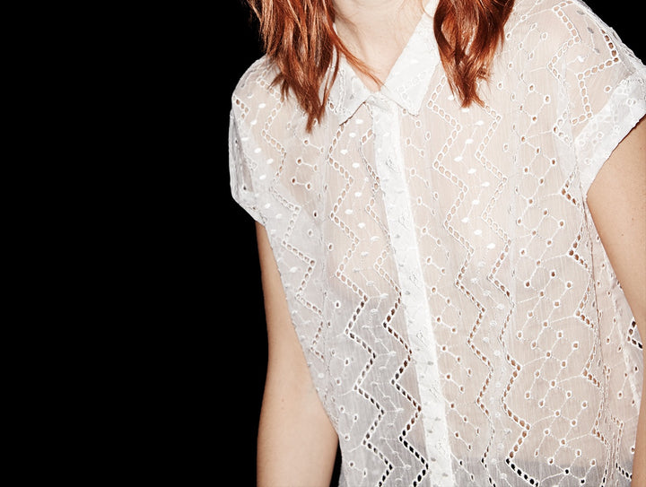 Top Blanc - Taille XS/34