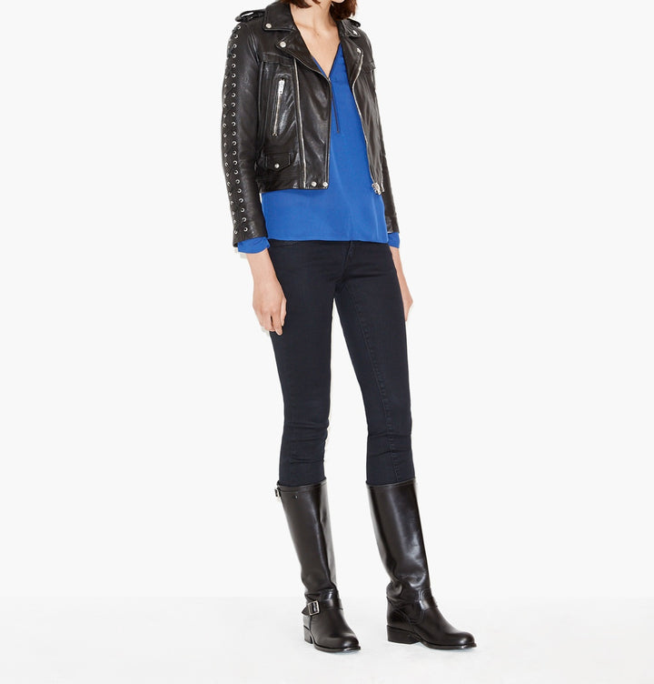 Top Bleu - Taille L/40