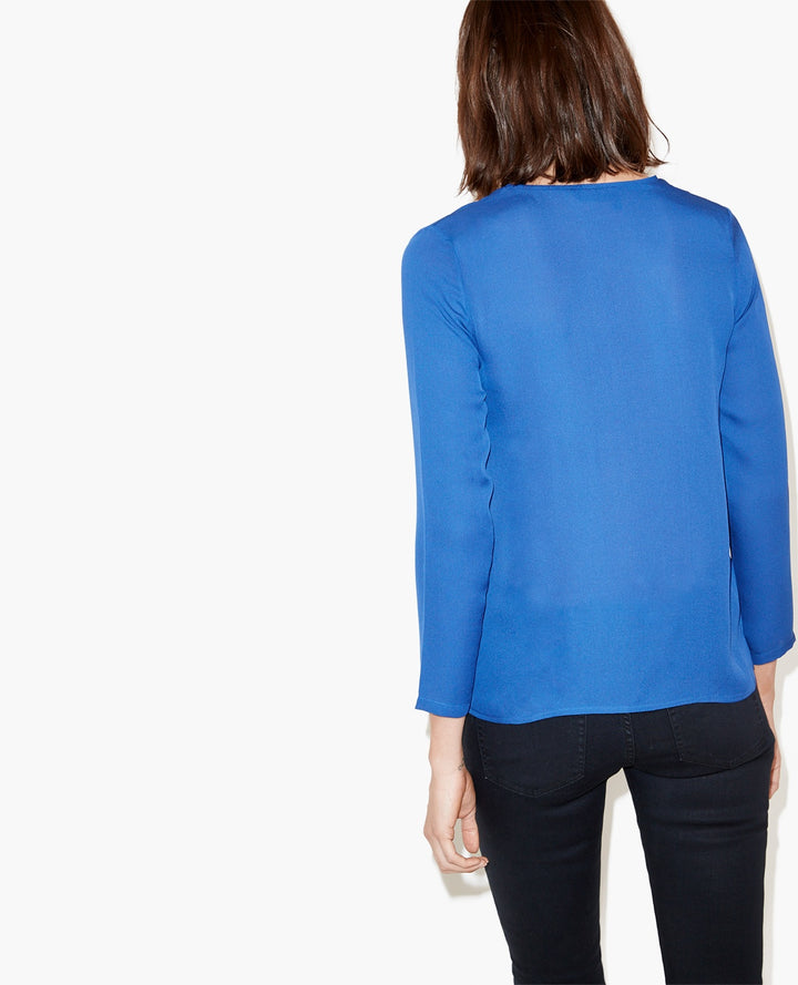 Top Bleu - Taille L/40