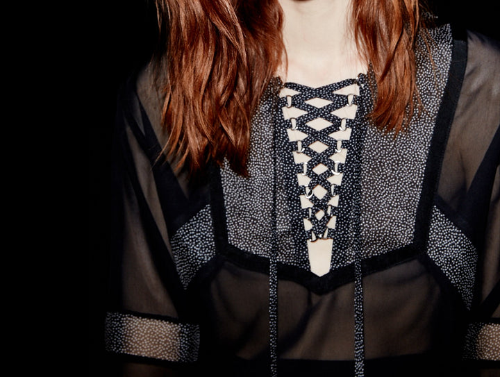 Top Noir - Taille XXS/32